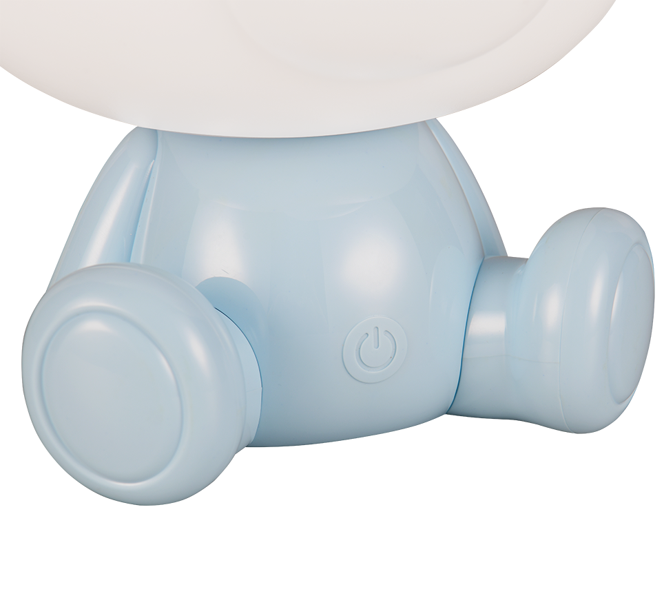 Hopper LED table lamp light blue RGB — R57971112