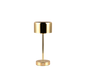 Jeff LED table lamp polished brass rechargeable — R59151103