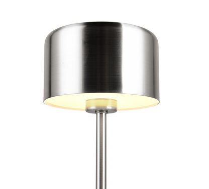 Jeff LED table lamp brushed steel rechargeable — R59151107