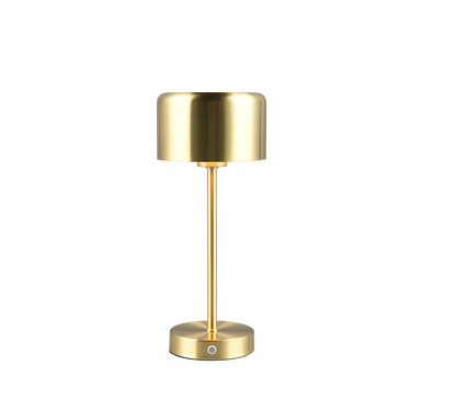 Jeff LED table lamp matt brass rechargeable — R59151108