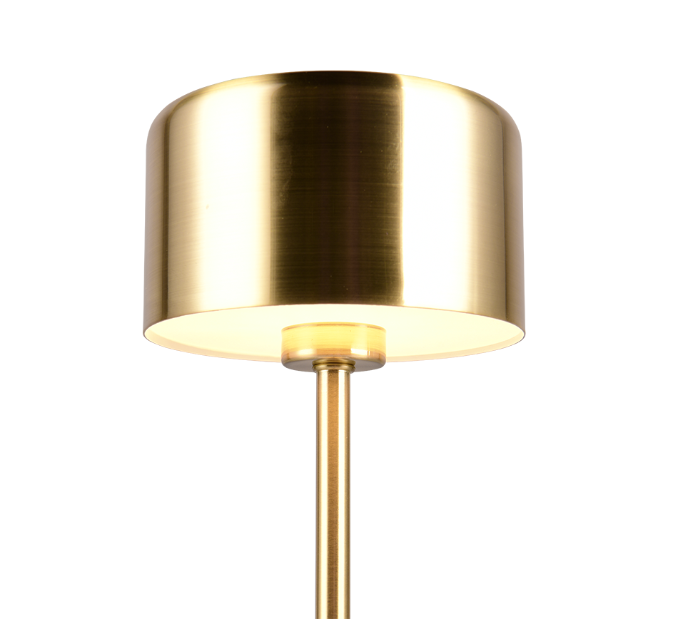 Jeff LED table lamp matt brass rechargeable — R59151108