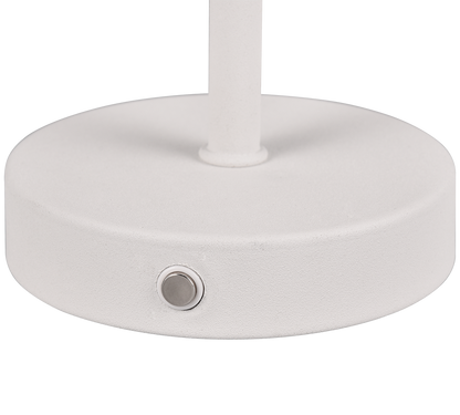 Jeff LED table lamp matt white rechargeable — R59151131