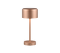 Jeff LED table lamp coffee brown rechargeable — R59151165