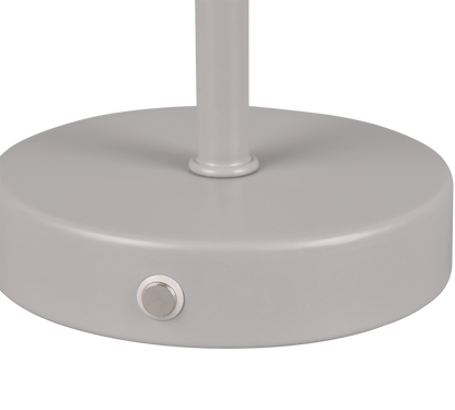 Jeff LED table lamp grey rechargeable — R59151177