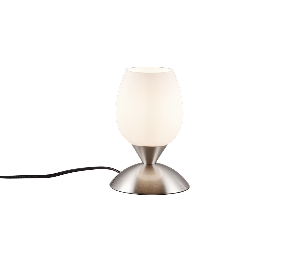 Cup table lamp E14 brushed steel — R59441007