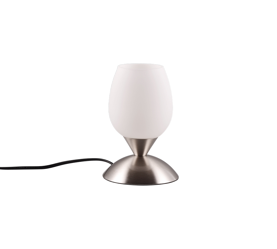 Cup table lamp E14 brushed steel — R59441007