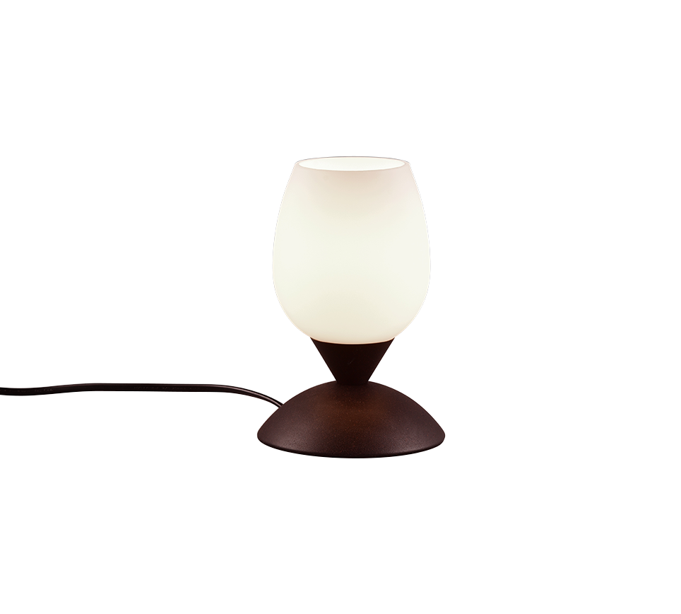 Cup table lamp E14 rustic — R59441024