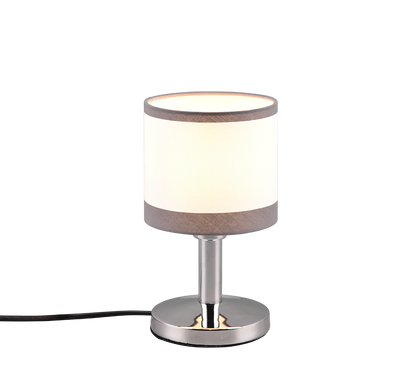 Davos table lamp E14 chrome/white — R59551006