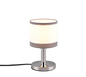 Davos table lamp E14 chrome/white — R59551006