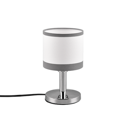 Davos table lamp E14 chrome/white — R59551006