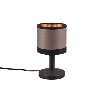 Davos table lamp E14 matt black/greige — R59551041