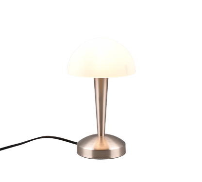 Canaria table lamp E14 (incl.) brushed steel — R59561107
