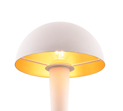 Canaria table lamp E14 (incl.) matt white — R59561131