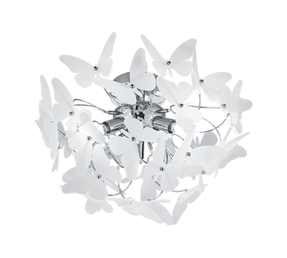 Butterfly ceiling lamp 3xG9 multicolor — R60213017