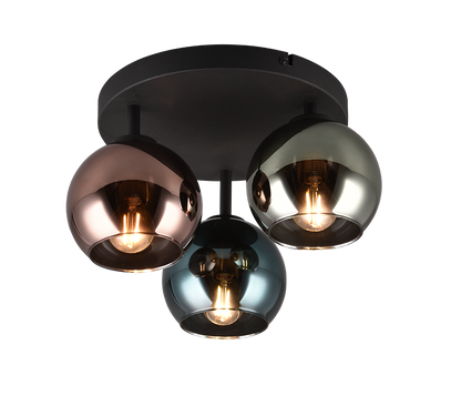 Sheldon ceiling lamp 3-pc E14 multicolor — R61303017