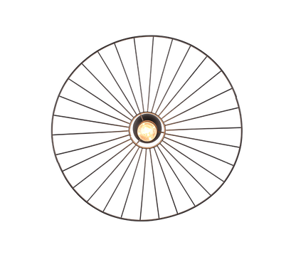 Chapeau ceiling lamp E27 matt black — R61451032