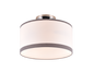 Davos ceiling lamp 30 cm 2xE14 chrome/white — R61552006