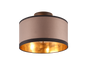Davos ceiling lamp 30 cm 2xE14 matt black/greige — R61552041