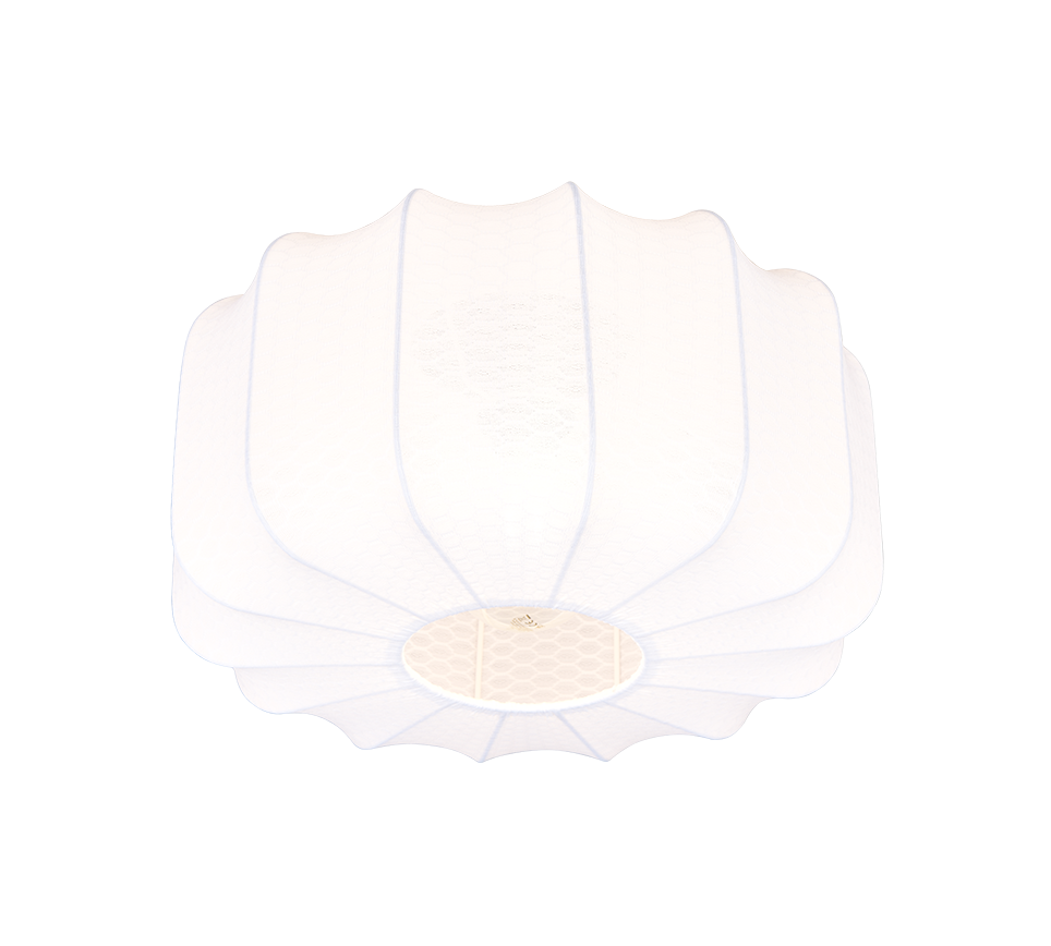 Madeline ceiling lamp 40 cm E27 white — R61971901