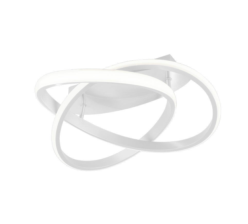 Course LED ceiling lamp matt white 4000K — R62051131