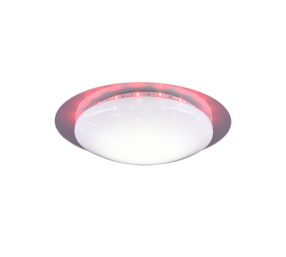 Bilbo LED ceiling lamp 35 cm white RGBW — R62093500