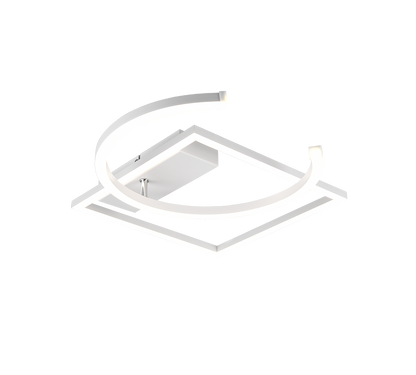 Pivot LED ceiling lamp matt white — R62162131