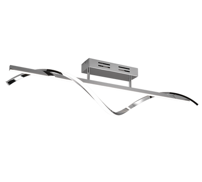 Isabel LED ceiling lamp chrome 4000K — R62201106