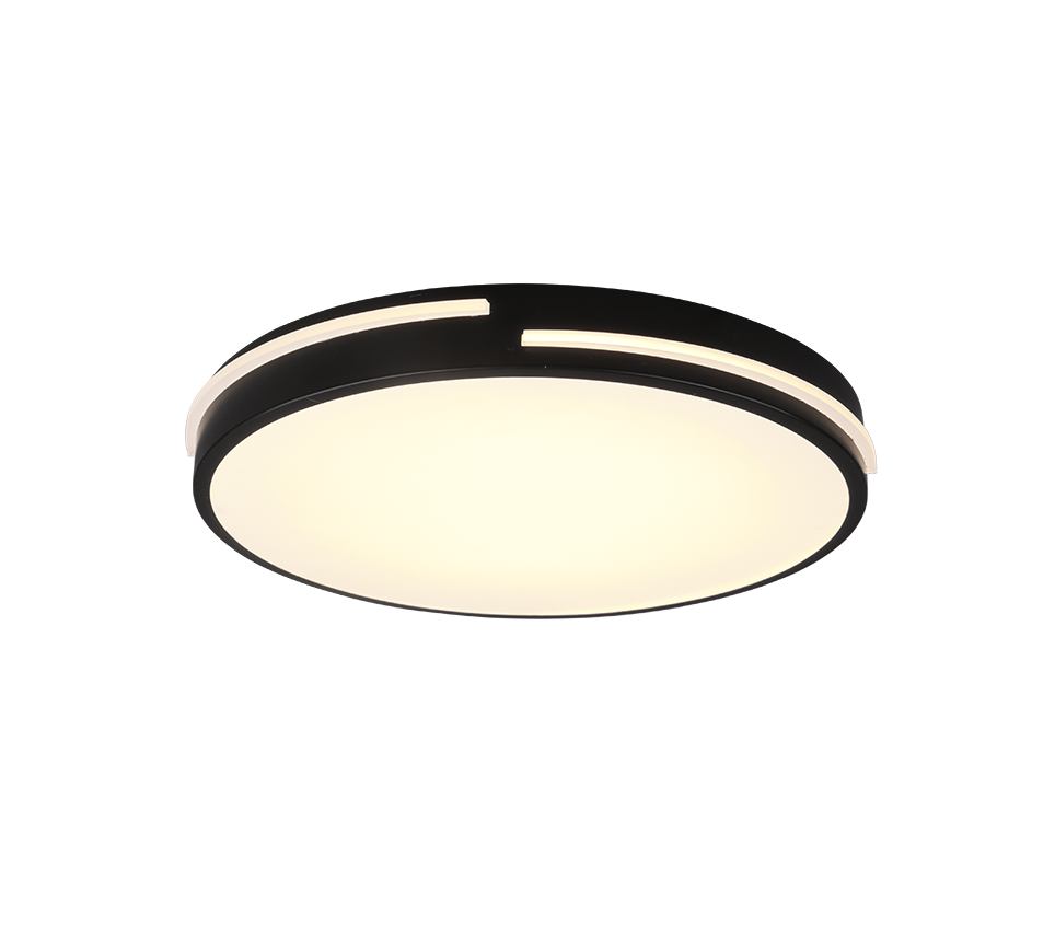 Tacoma LED ceiling lamp matt black — R62241132