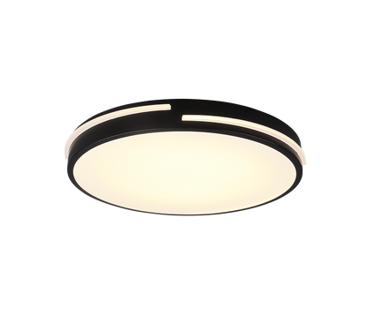 Tacoma LED ceiling lamp matt black — R62241132