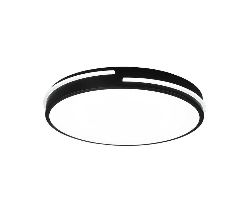 Tacoma LED ceiling lamp matt black — R62241132
