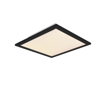 Alpha LED ceiling lamp 29x29 cm matt black — R62323032