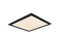 Alpha LED ceiling lamp 29x29 cm matt black — R62323032