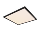 Alpha LED ceiling lamp 45x45 cm matt black — R62324532
