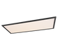 Alpha LED ceiling lamp 80x29 cm matt black — R62328032