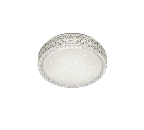 Pegasus LED ceiling lamp 28 cm transparent — R62421100