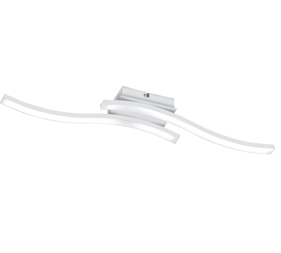 Route LED ceiling lamp 2-pc matt white — R62472131