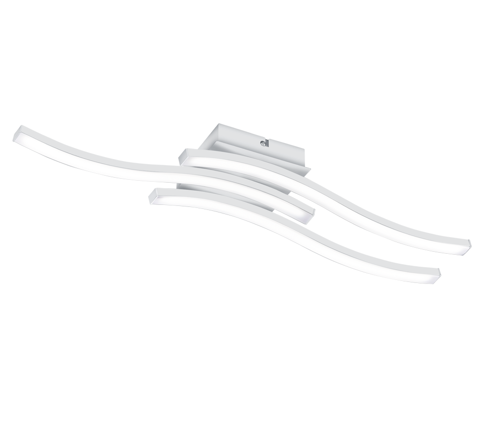 Route LED ceiling lamp 3-pc matt white — R62473131