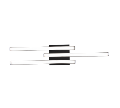 Route LED ceiling lamp 3-pc matt black 4000K — R62473432