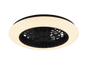 Stralsund LED ceiling fan matt black starlight — R62522132