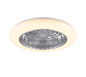 Stralsund LED ceiling fan grey starlight RGBW — R62522987