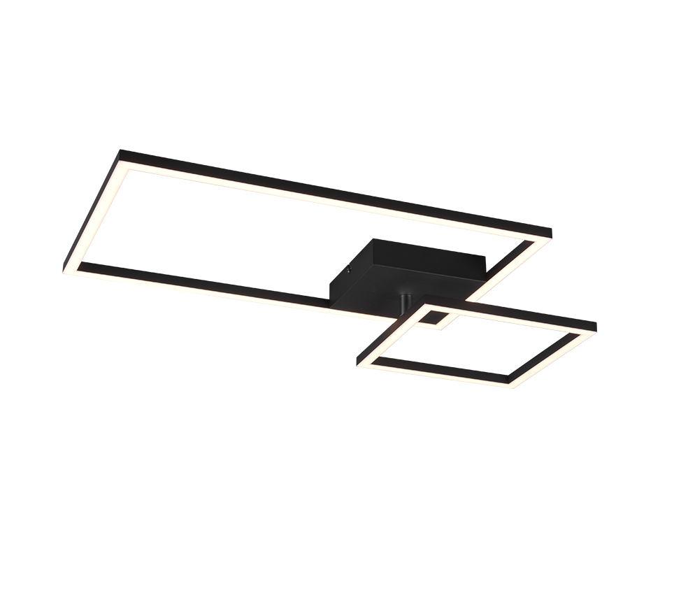Padella LED ceiling lamp matt black — R62642132