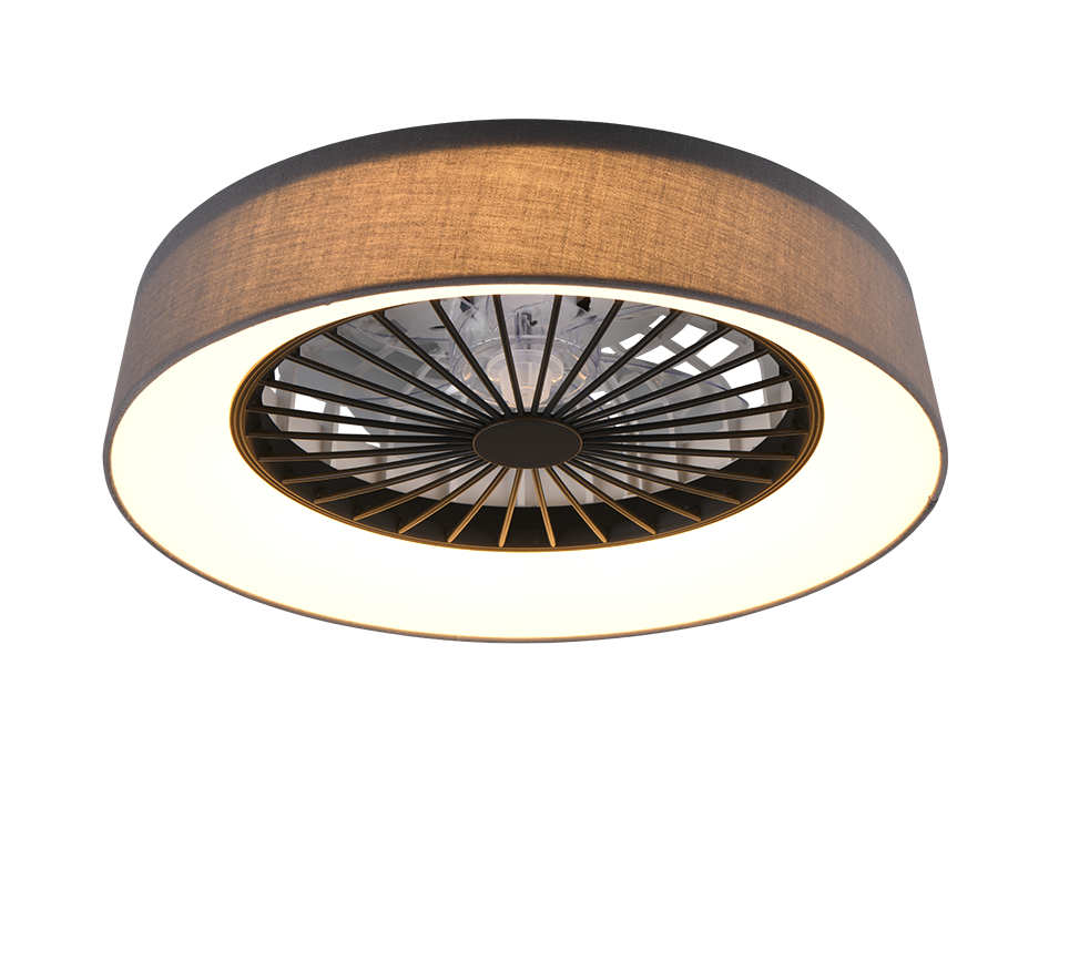 Farsund LED ceiling fan grey — R62662111