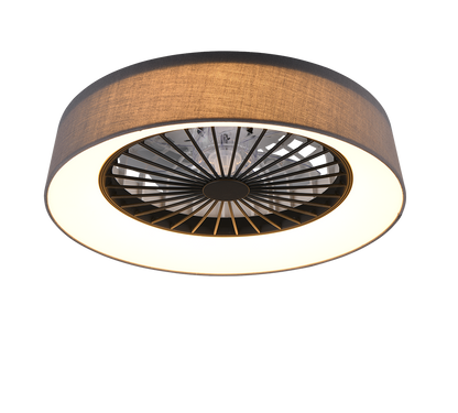 Farsund LED ceiling fan grey — R62662111