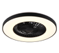 Halmstad LED ceiling fan matt black starlight — R62672132