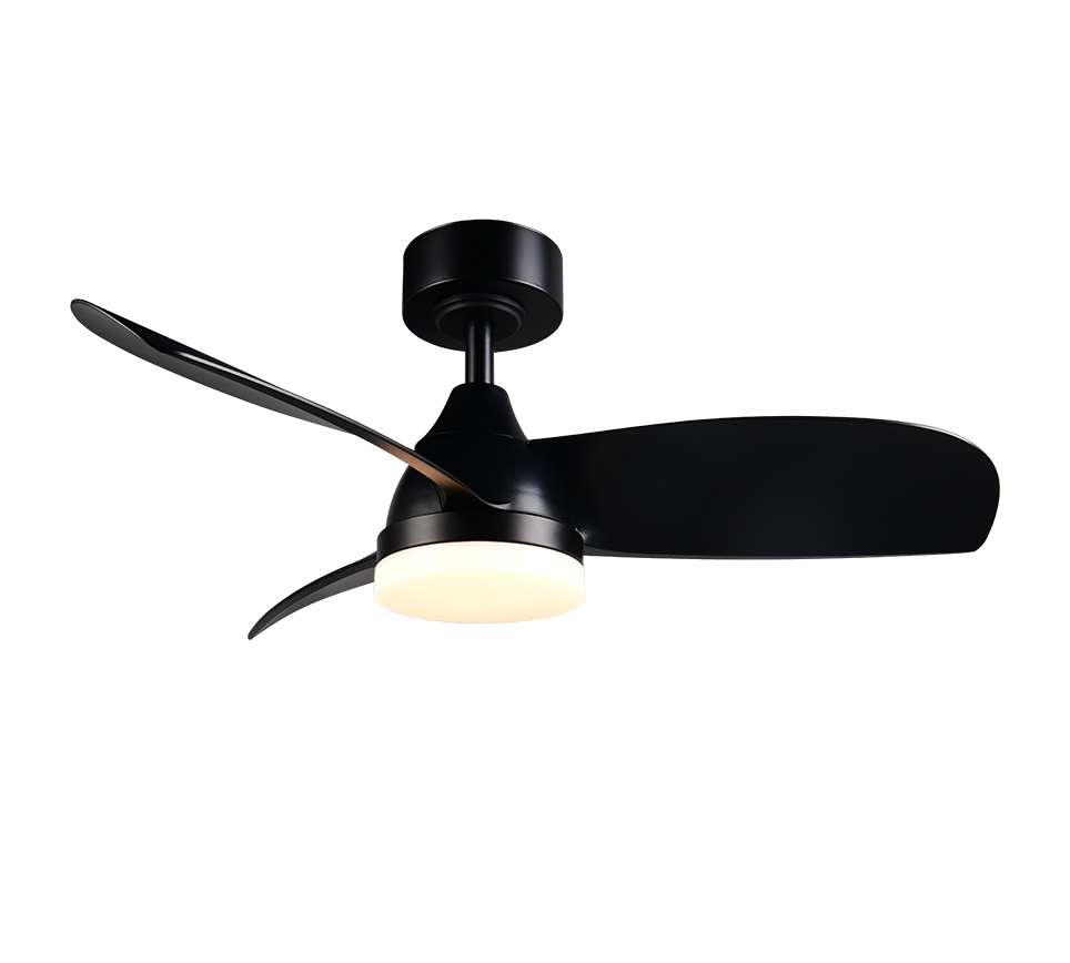 Helsinki LED ceiling fan matt black — R62732132