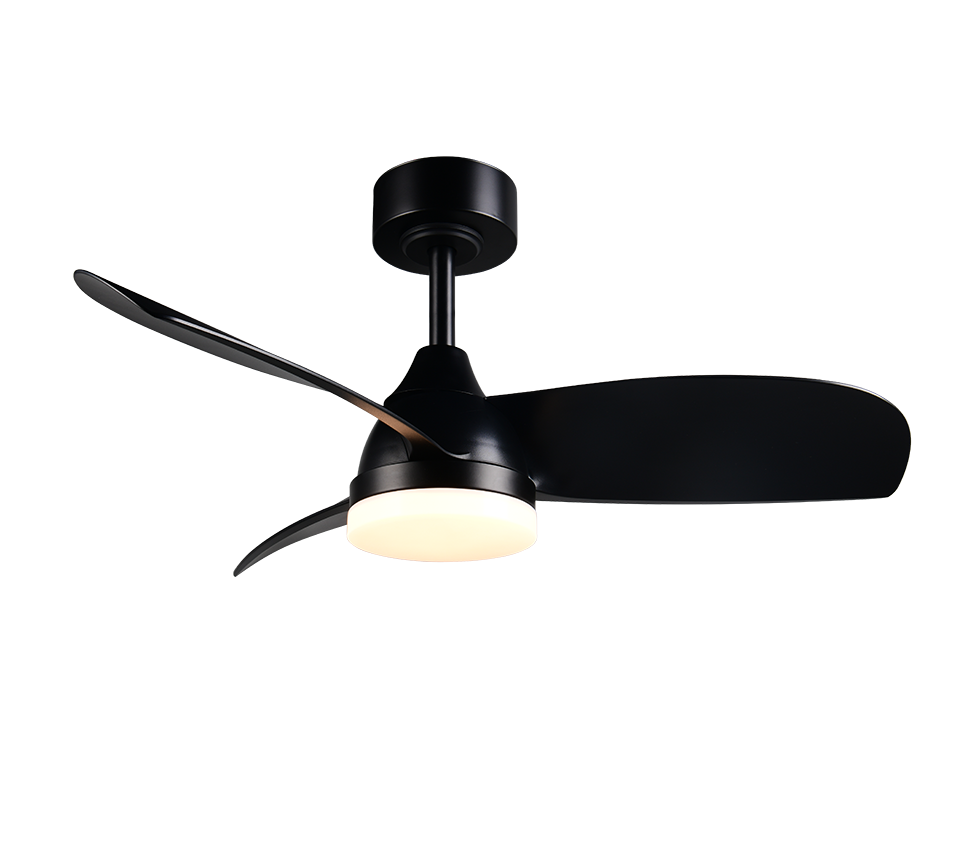 Helsinki LED ceiling fan matt black — R62732132