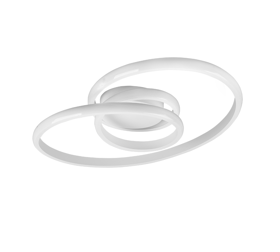 Sansa LED ceiling lamp matt white — R62751131