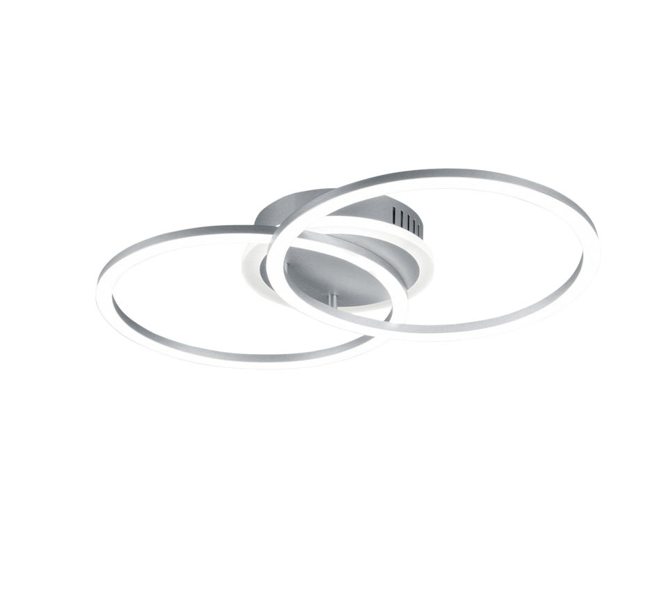 Venida LED ceiling lamp round grey — R62783187