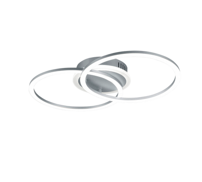 Venida LED ceiling lamp round grey — R62783187