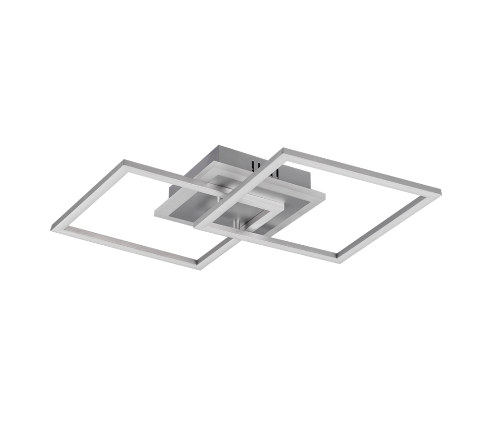 Venida LED ceiling lamp square grey — R62793187